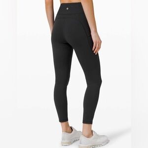 NWT Lululemon Invigorate HR Tight 25” Black Leggings Size 6 w/ Everlux fabric